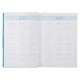 2023 Blessed is She Teal Butterfly Quarter-bound Hardcover Daily Planner - Luke 1:45 2023 Blessed is She Teal Butterfly Quarter-bound Hardcover Daily Planner - Luke 1:45