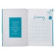 2023 Blessed is She Teal Butterfly Quarter-bound Hardcover Daily Planner - Luke 1:45 2023 Blessed is She Teal Butterfly Quarter-bound Hardcover Daily Planner - Luke 1:45
