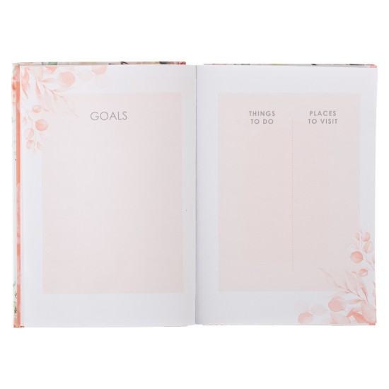 2023 I Know the Plans Blush Pink Floral Quarter-bound Hardcover Daily Planner - Jeremiah 29:11 2023 I Know the Plans Blush Pink Floral Quarter-bound Hardcover Daily Planner - Jeremiah 29:11