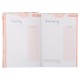 2023 I Know the Plans Blush Pink Floral Quarter-bound Hardcover Daily Planner - Jeremiah 29:11 2023 I Know the Plans Blush Pink Floral Quarter-bound Hardcover Daily Planner - Jeremiah 29:11
