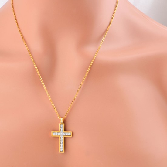 Double-color cross (fine steel) Double-color cross (fine steel)