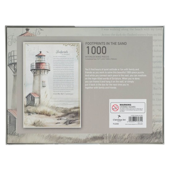 Footprints 1000-piece Puzzle Footprints 1000-piece Puzzle