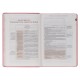 Pink Faux Leather Spiritual Growth Bible
