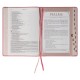 Pink Faux Leather Spiritual Growth Bible