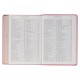 Pink Faux Leather Spiritual Growth Bible