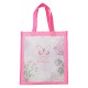 Believe Pink Butterfly Shopping Bag