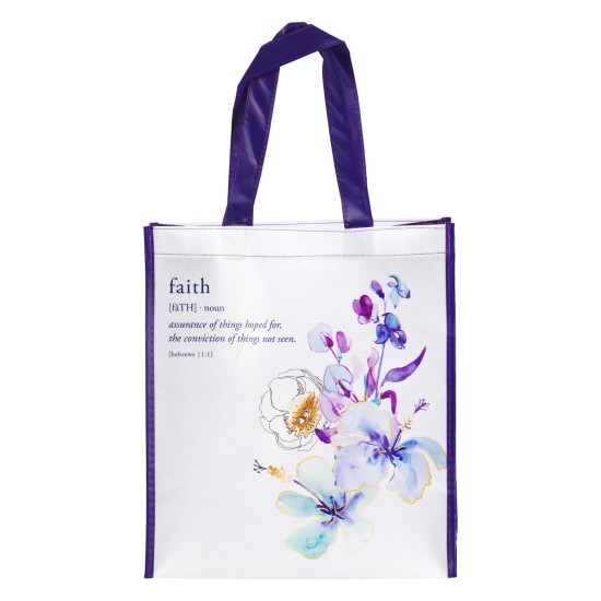 Faith Shopping Bag – Hebrews 11:1 Faith Shopping Bag – Hebrews 11:1