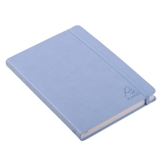 Blue Faux Leather Rolene Strauss Undated Planner