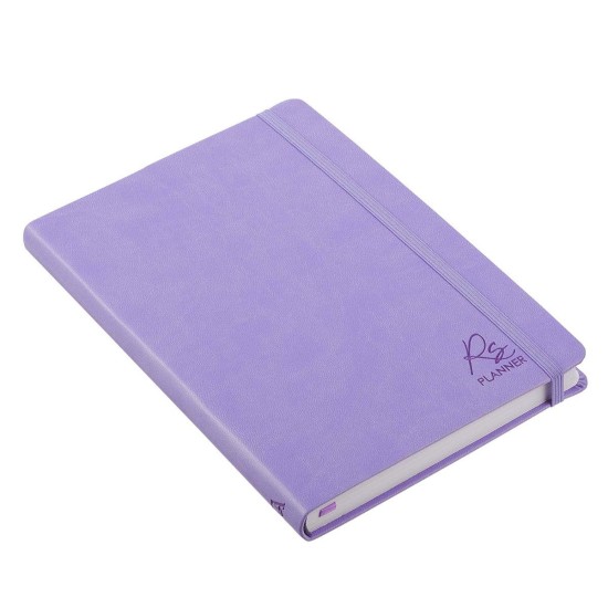 Lavender Faux Leather Rolene Strauss Undated Planner