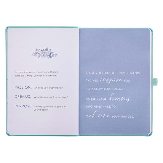 Mint Green Faux Leather Rolene Strauss Undated Planner