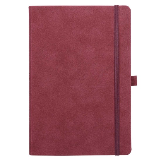 Merlot Faux Leather Baxter Undated Planner