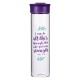 I Can Do All This - Philippians 4:13 Glass Water Bottle