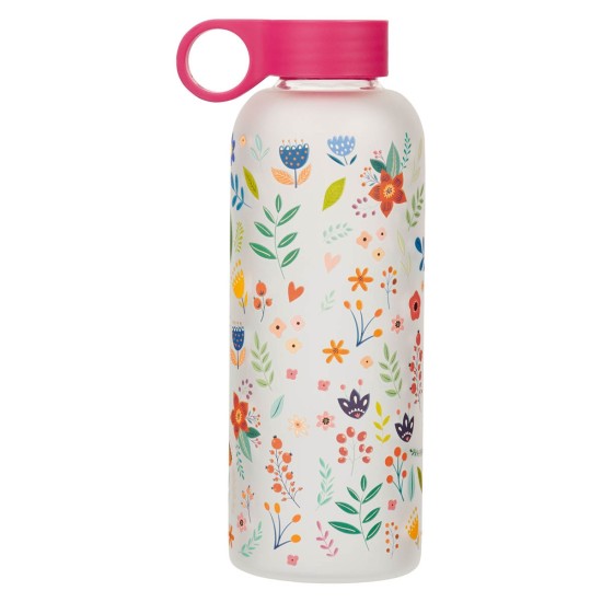 I Can Do All Things Pink Floral Water Bottle - Philippians 4:13 EGC002 I Can Do All Things Pink Floral Water Bottle - Philippians 4:13 EGC002