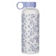 Saved by Grace Lilac Botanical Glass Water Bottle - Ephesians 2:8