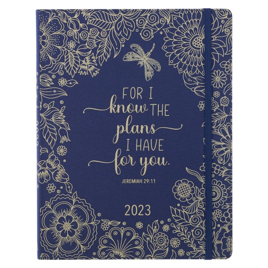 2023 I Know the Plans Weekly Planner with Elastic Closure - Jeremiah 29:11 2023 I Know the Plans Weekly Planner with Elastic Closure - Jeremiah 29:11