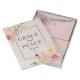 Grace and Peace White Floral Writing Paper and Envelope Set - Romans 1:7