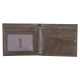 With God All Things Are Possible Brown Genuine Leather Wallet - Matthew 19:26